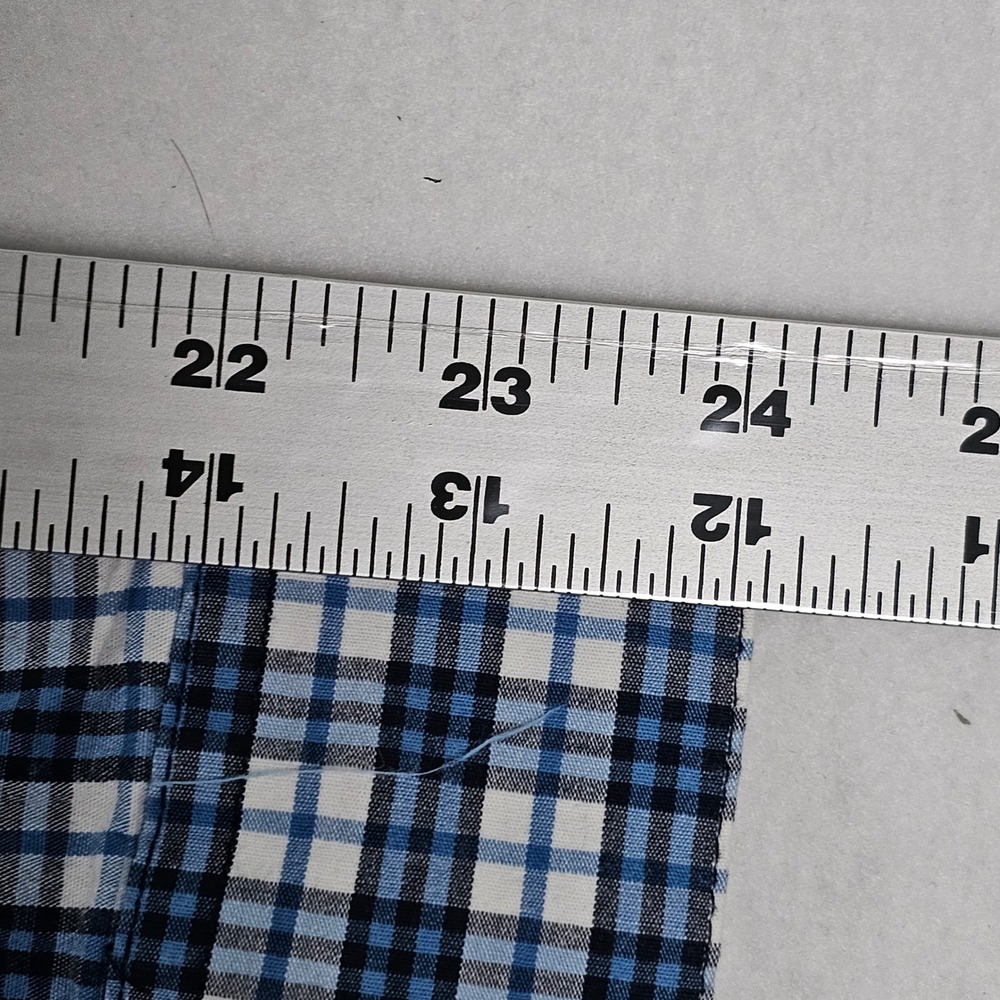 Columbia Mens Blue White Plaid Long Sleeve Button Down Shirt Large AM7968 - Picture 9 of 12